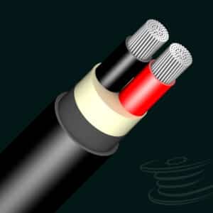 0.6/1 kV, Aluminum, Multi- core (≤5), Un sheathed, Un Armoured Cable