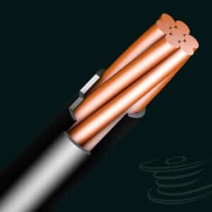 450/750 V, Copper, XLHF Insulated, Single core Wire