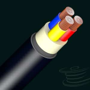 0.6/1 kV, Copper, Multi- core (≤5), Un sheathed, Steel Wire Armoured Cable
