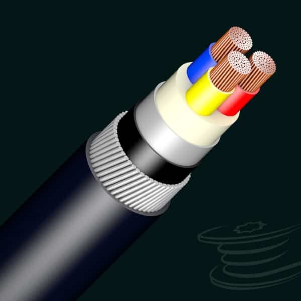 0.6/1 kV, Copper, Multi- core (≤5), Lead Alloy Sheathed, Steel Wire Armoured Cable