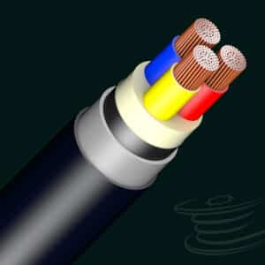 0.6/1 kV, Copper, Multi- core (≤5), Lead Alloy Sheathed, Un Armoured Cable