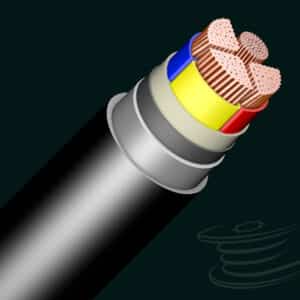 1.8/3 kV, Copper, Multi- core (≤5), Lead Alloy Sheathed, Un Armoured Cable